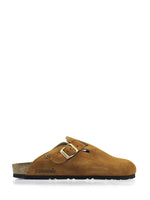 Carregar imagem no visualizador da galeria, Maria-Sandália Fechada em Camurça Camel
