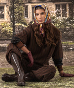 Carregar imagem no visualizador da galeria, Suéter jacquard com mangas de lantejoulas
