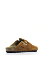 Carregar imagem no visualizador da galeria, Maria-Sandália Fechada em Camurça Camel
