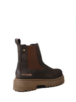 Carregar imagem no visualizador da galeria, Bota em Camurça Castanha e Sola Tratorada
