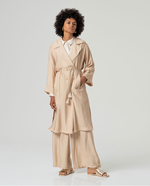 Carregar imagem no visualizador da galeria, Gabardine Bege
