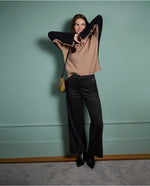 Carregar imagem no visualizador da galeria, Calças largas de veludo
