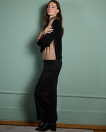 Carregar imagem no visualizador da galeria, Calças largas de veludo
