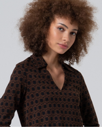 Carregar imagem no visualizador da galeria, Vestido curto com gola
