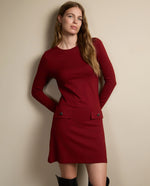 Carregar imagem no visualizador da galeria, Vestido preto curto, reto e evasê
